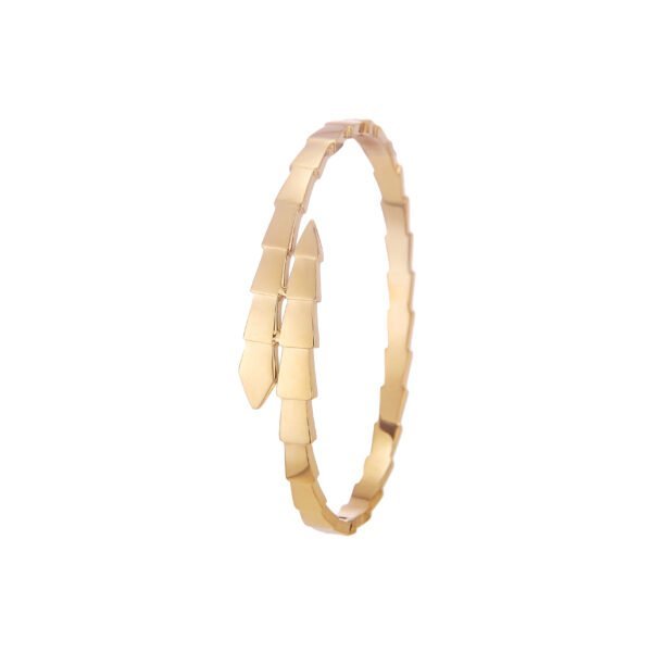 Bracelet en or géométrique, bijou tendance luxe, accessoire mode chic SKY BIJOUX.